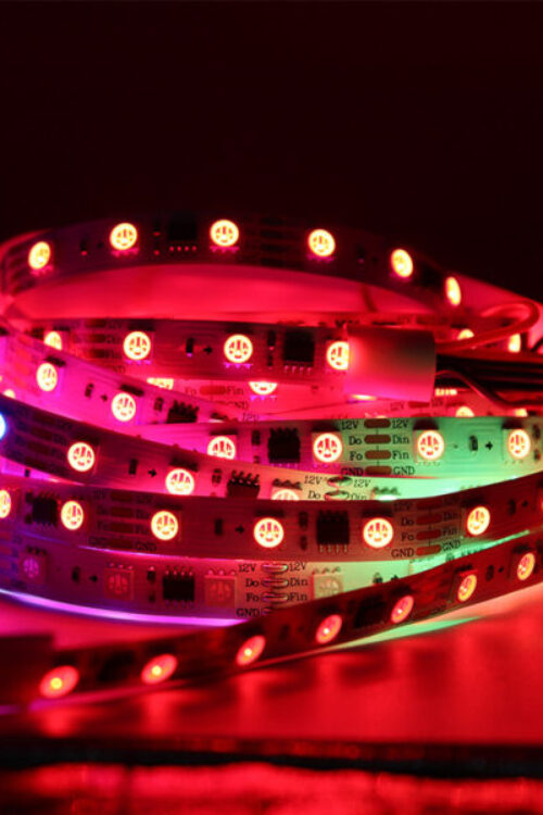 Non-Waterproof 144 Pixel/1m Addressable Pixel Strip for Arduino – 1 Meter Strips